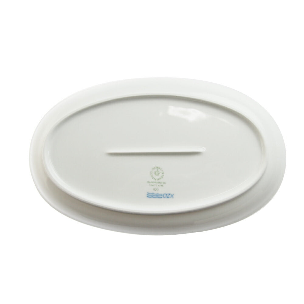 ロイヤルコペンハーゲン ブルーパルメッテ オーバルディッシュ S 2-500-623
