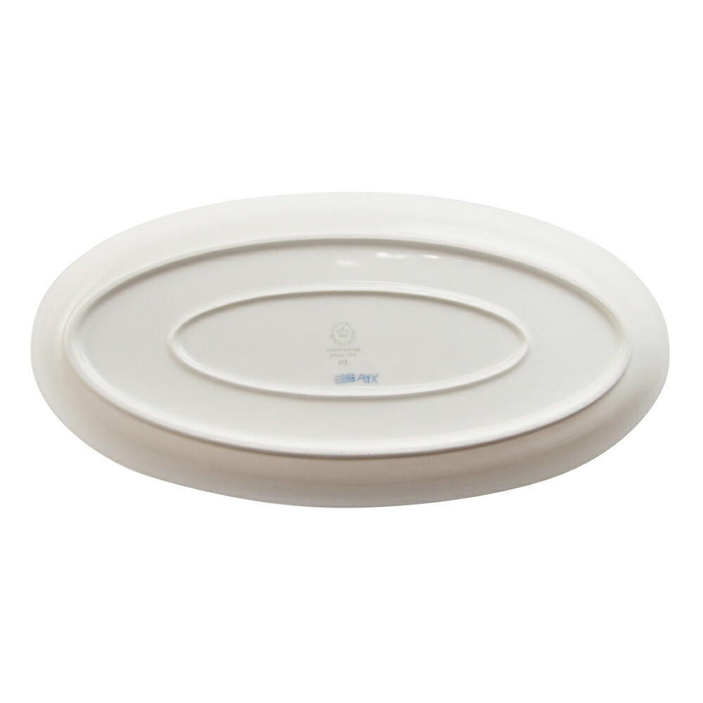 ロイヤルコペンハーゲン ブルーパルメッテ オーバルディッシュ L 32cm×15.5cm 2-500-375