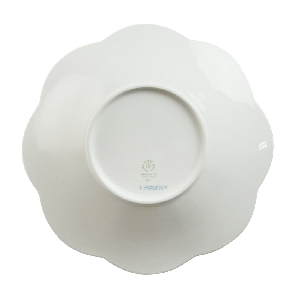 ロイヤルコペンハーゲン ブルーフルーテッド プレイン ペタルボウル 1-101-397