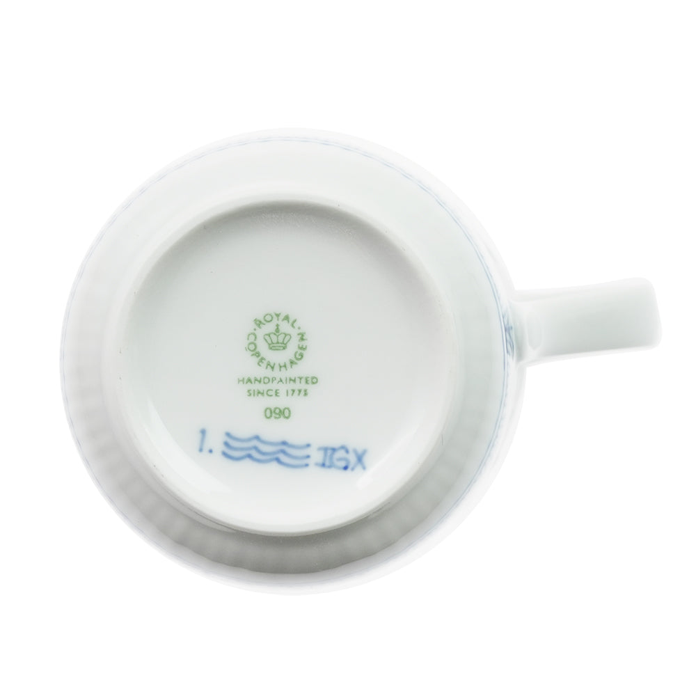 ロイヤルコペンハーゲン ブルーフルーテッド ハーフレース ハイハンドル マグ 330ml 1102090/1026447