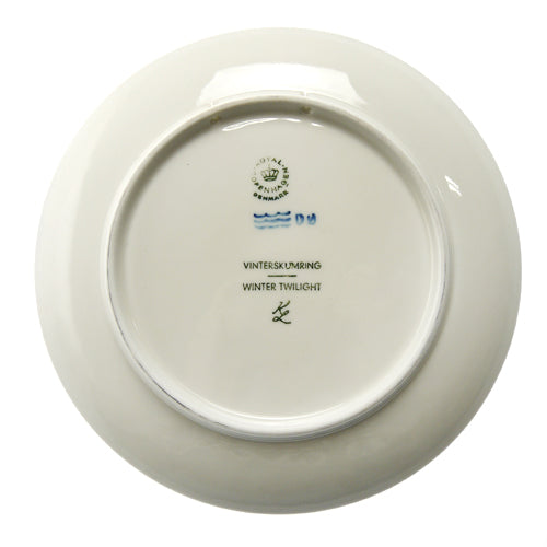 ロイヤルコペンハーゲン イヤープレート 1974年 冬の夕暮れ