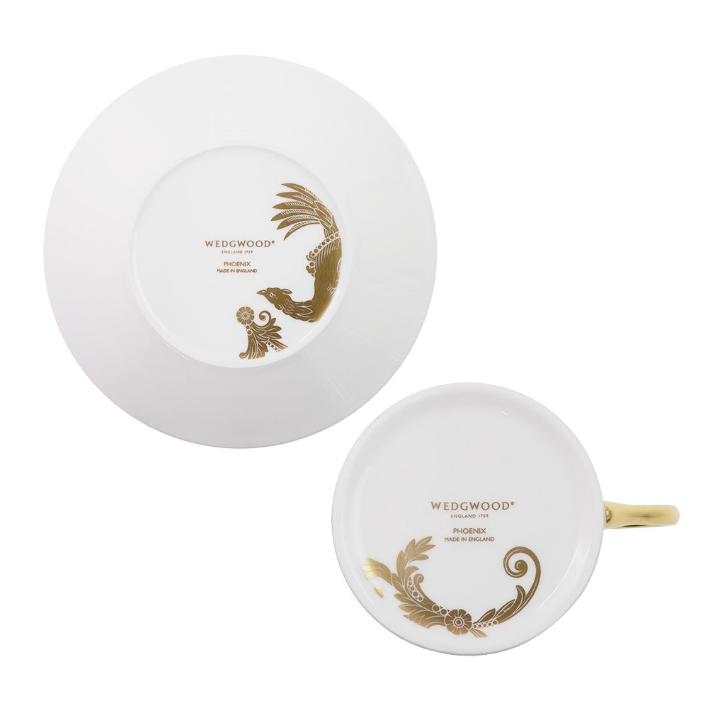 ウェッジウッド (WEDGWOOD) フェニックス ティーカップアンドソーサー