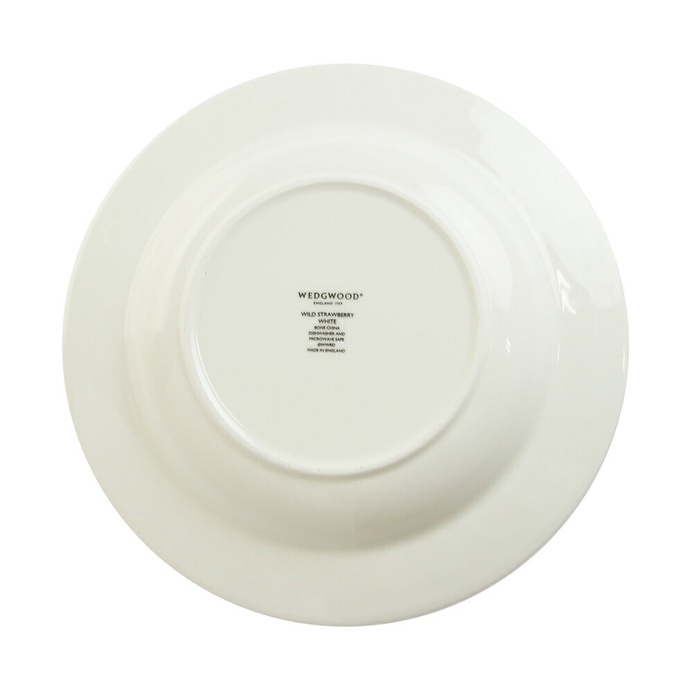 ウェッジウッド (WEDGWOOD) ワイルドストロベリー ホワイト ディーププレート 23cm