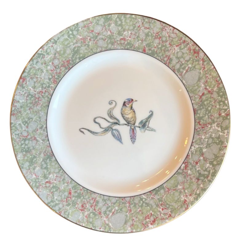【イギリス製】ウェッジウッド (WEDGWOOD) ハミングバード プレート18cm 壺マーク
