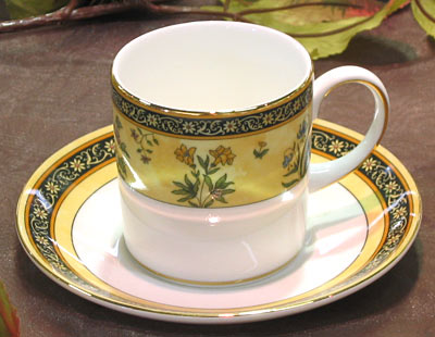 【イギリス製】ウェッジウッド (WEDGWOOD) インディア カップ&ソーサーキャン 170cc