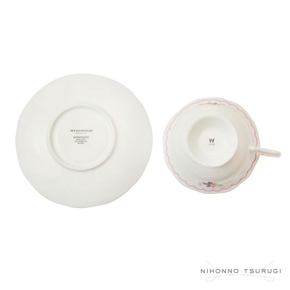 ウェッジウッド (WEDGWOOD) ワンダーラスト ジャスミン ブルーム ティーカップ&ソーサー