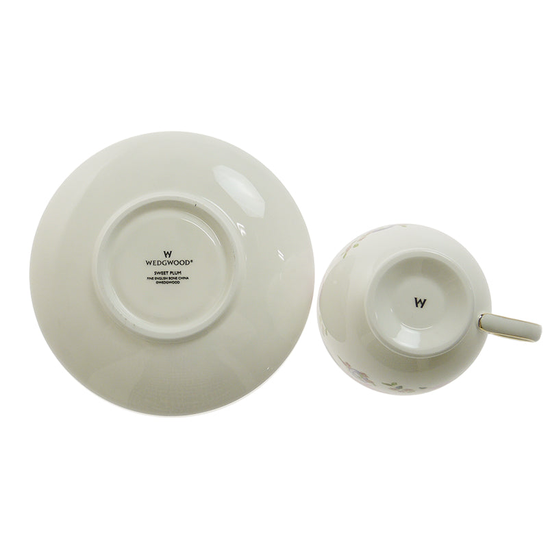 ウェッジウッド (WEDGWOOD) スウィートプラム ティーカップ&ソーサー