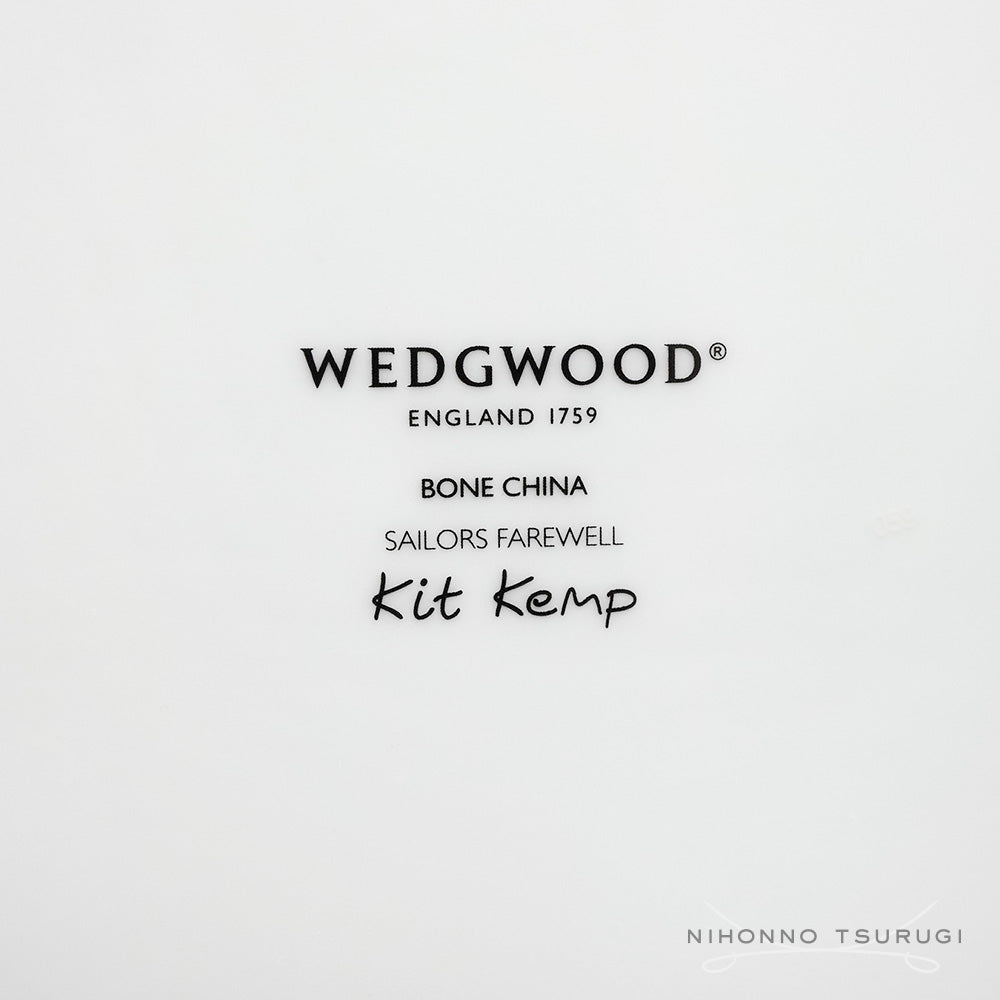 ウェッジウッド (WEDGWOOD) セイラーズ フェアウェル by Kit Kemp オーバルプレート 35.5cm