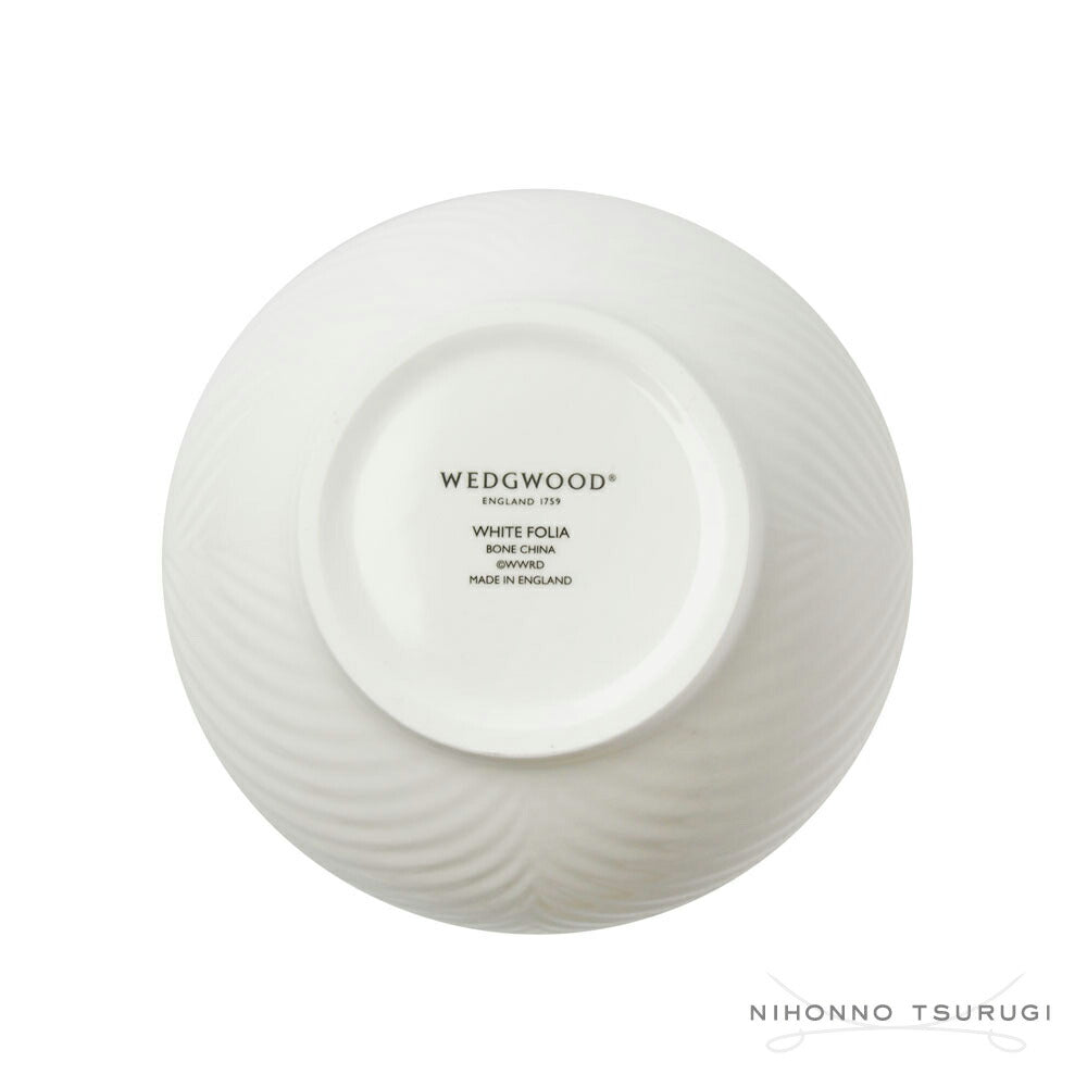 ウェッジウッド (WEDGWOOD) ホワイトフォリア ベース 23cm