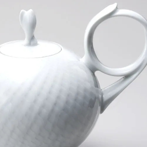マイセン (Meissen) 波の戯れホワイト ティーポットS/S 29722 400ml
