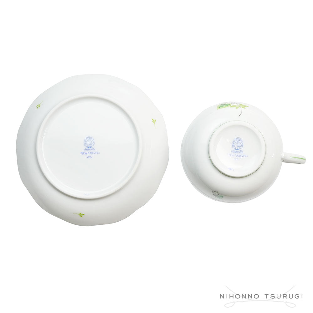 ヘレンド (HEREND) VRH ウィーンのバラ ティーカップ&ソーサー 724