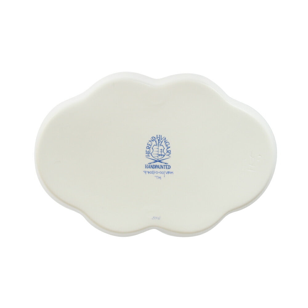 ヘレンド (HEREND) VRH ウィーンのバラ ウェーブディッシュ 7705