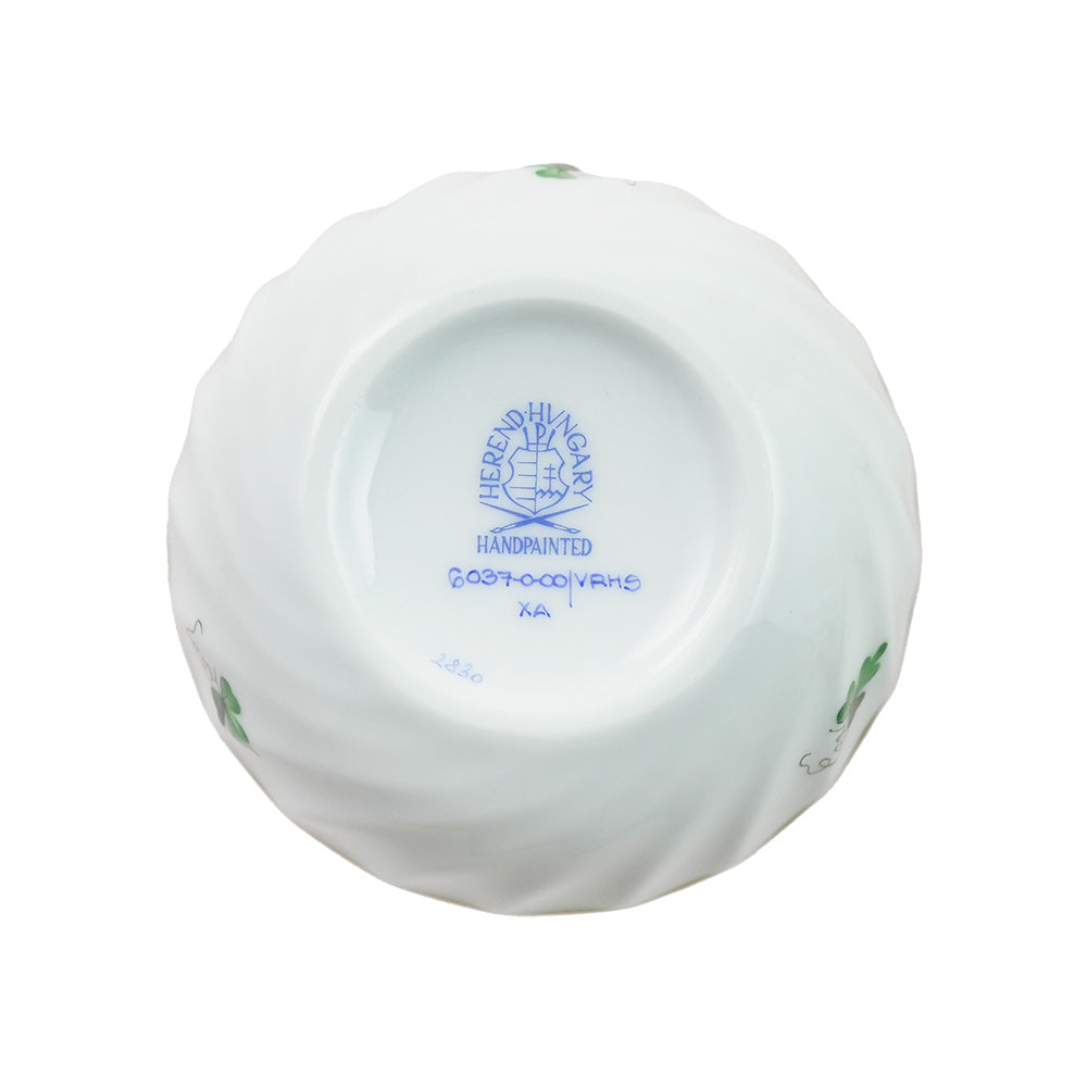 ヘレンド (HEREND) VRHS ウィーンのバラ シンプル 蓋付BOX(丸)6037
