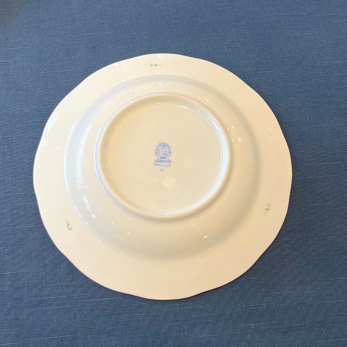 ヘレンド (HEREND) AV アポニーグリーン スーププレート 504