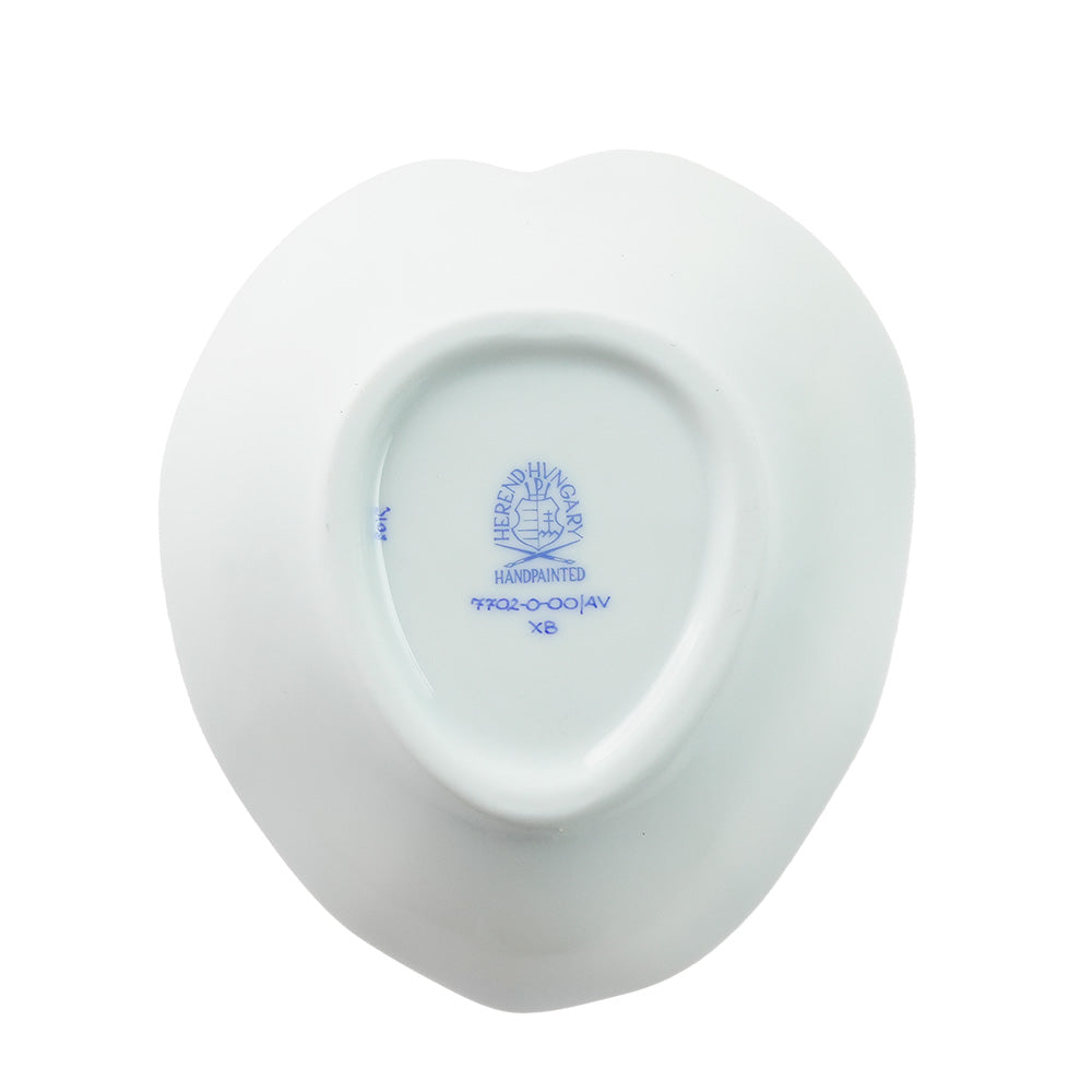 ヘレンド (HEREND) AV アポニーグリーン リーフディッシュ 07702