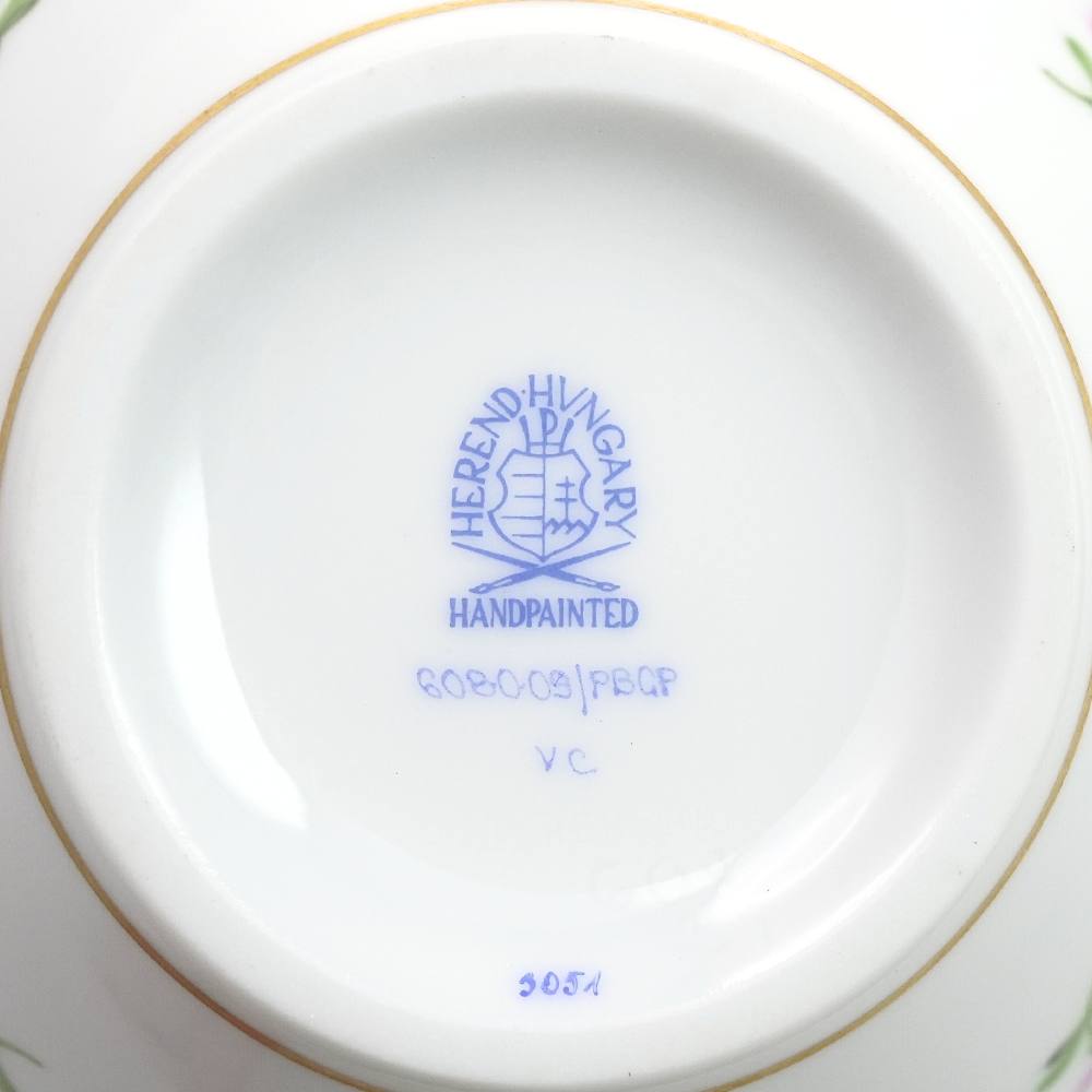 ヘレンド (HEREND) PBGP ピンクガーランド ティーポット ミニ 608 400ml