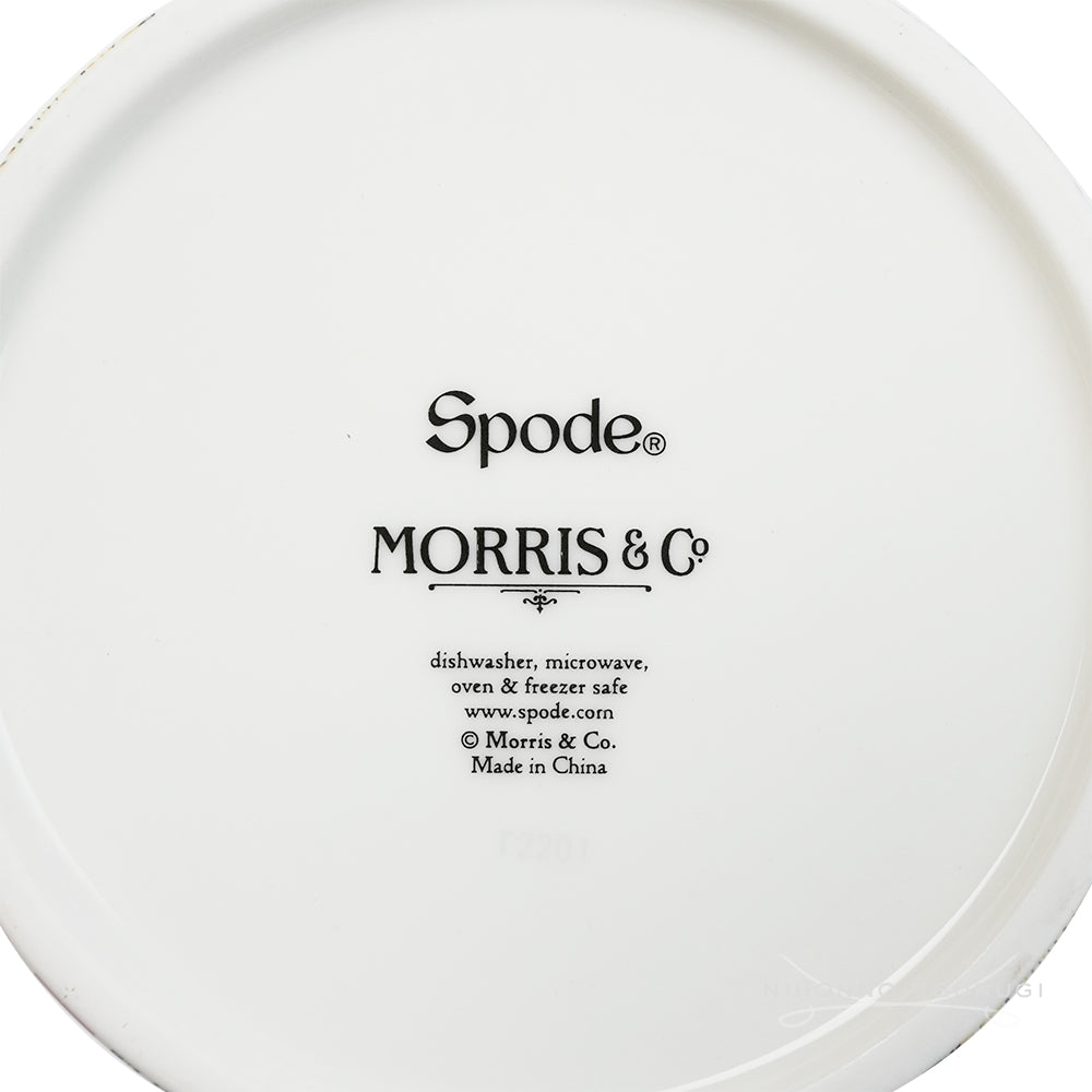 スポード (Spode) ウィリアムモリス ブラックトーン&ゴールデンリリー マグカップ ペアセット