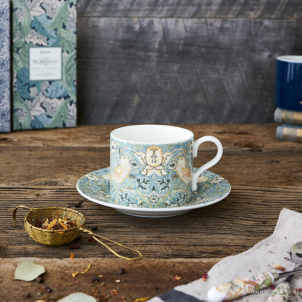 スポード (Spode) ウィリアムモリス ティーカップ&ソーサー 280ml 各色