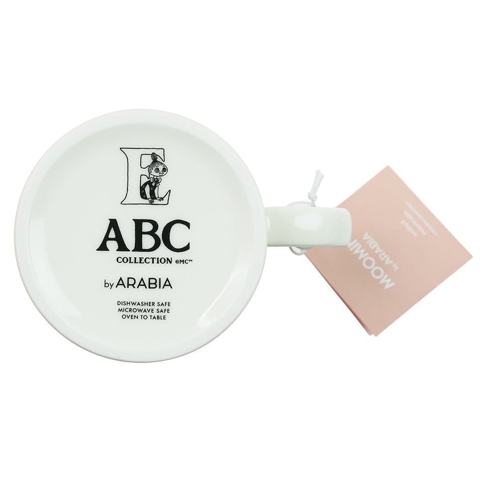 アラビア (ARABIA) ムーミン アルファベットコレクション マグカップ 「E」 400ml