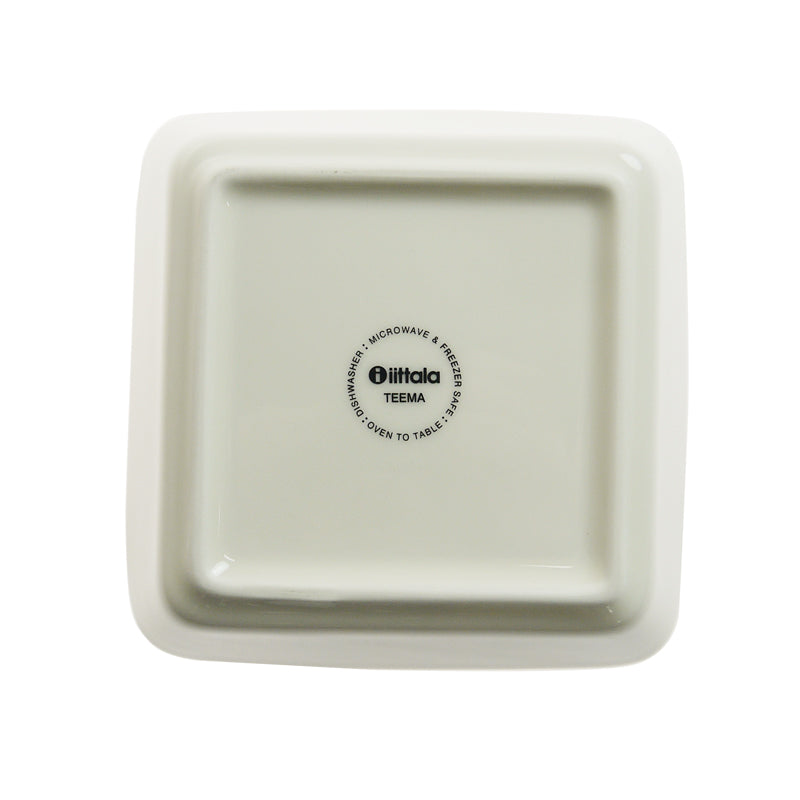イッタラ (iittala) ティーマ ホワイト スクエアプレート 12cm×12cm