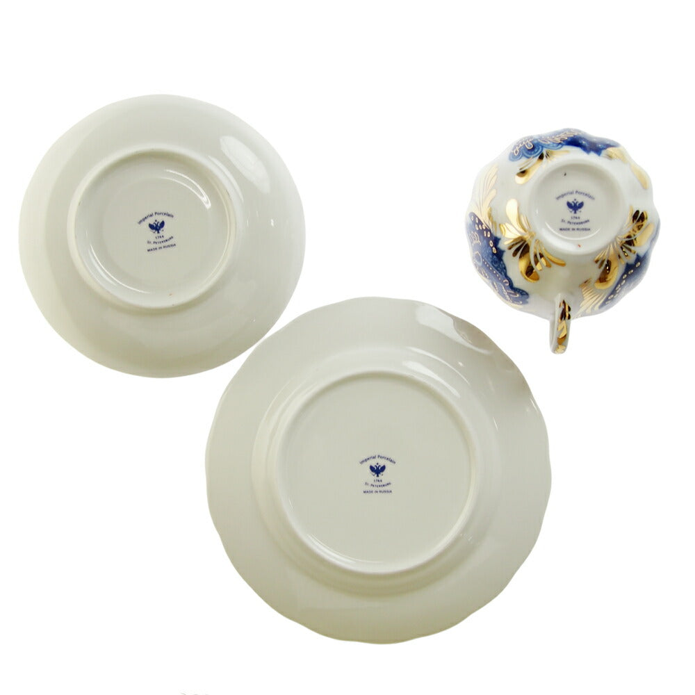 インペリアルポーセリン ゴールデンガーデン 3ピースセット