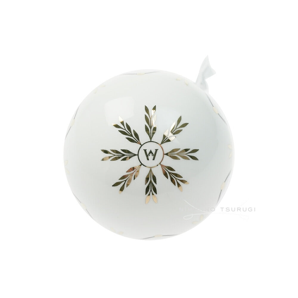 ウェッジウッド (WEDGWOOD) ホリデイ オーナメント 1055761 ルネッサンスゴールド 2pcsセット