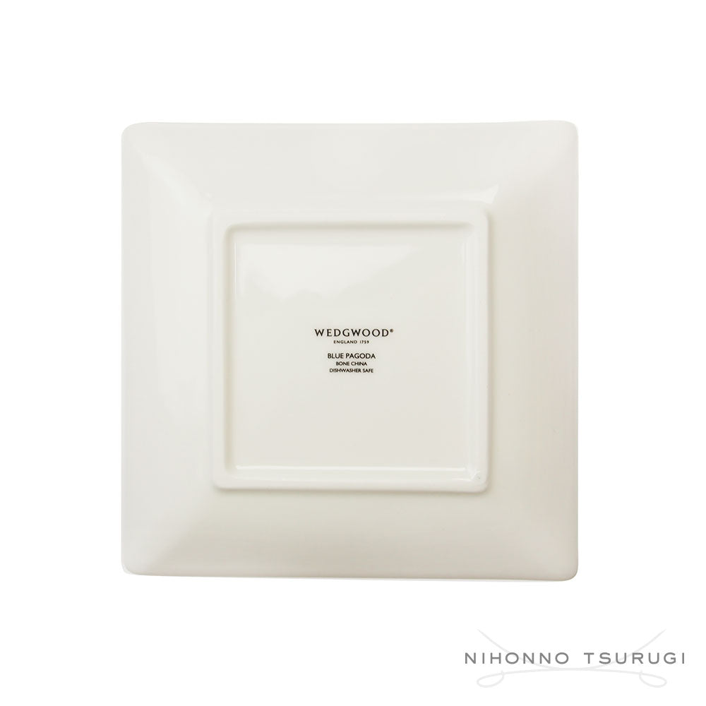 ウェッジウッド (WEDGWOOD) ワンダーラスト ブルーパゴダ ギフトトレイ 14.5cm