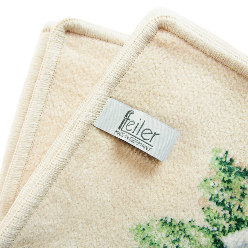 フェイラー (FEILER) バニラローズ タオルハンカチ 30cm