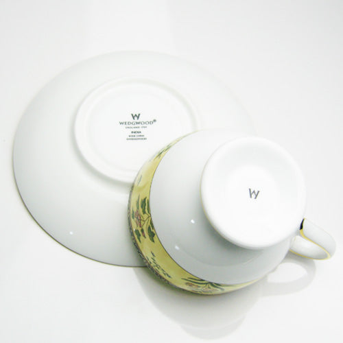 【イギリス製】ウェッジウッド (WEDGWOOD) インディア ティーカップ&ソーサー リー 200cc