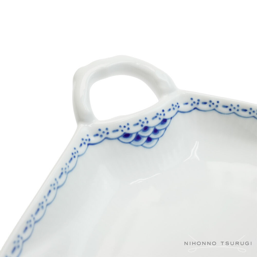 ロイヤルコペンハーゲン プリンセス リーフディッシュ23cm 104-357