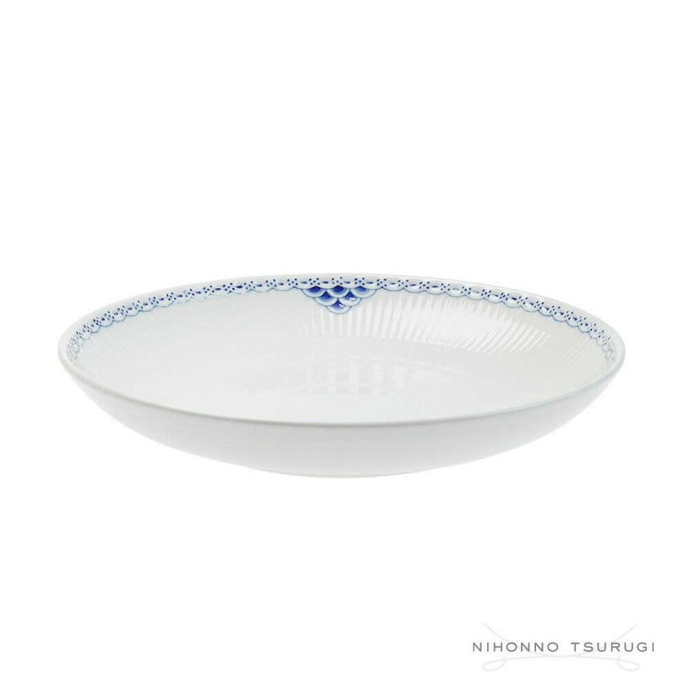 ロイヤルコペンハーゲン プリンセス ディーププレート25cm 1-104-731