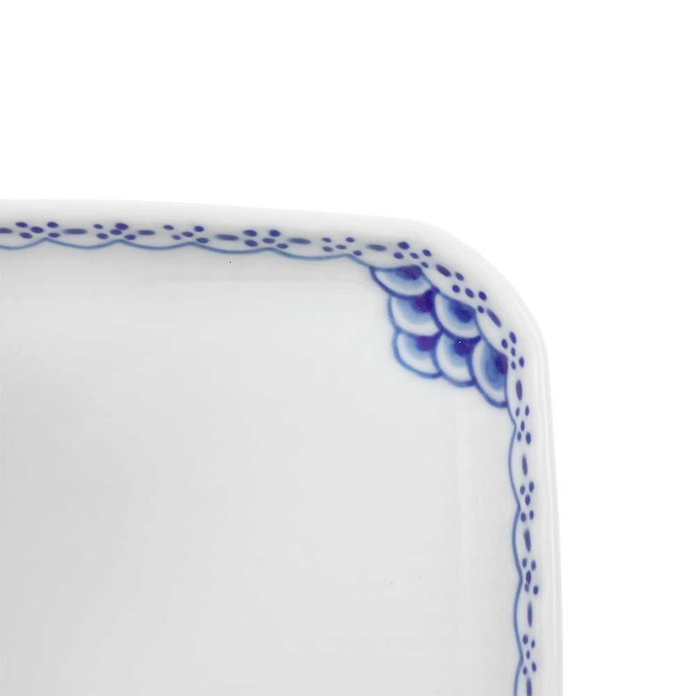 ロイヤルコペンハーゲン プリンセス スモール スクエアディッシュ 1-104-709