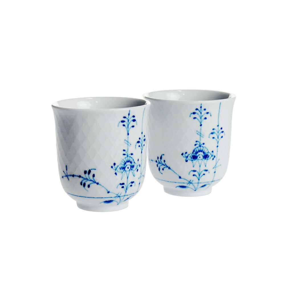 ロイヤルコペンハーゲン ブルーパルメッテ カップ ペア 200ml 2-500-029