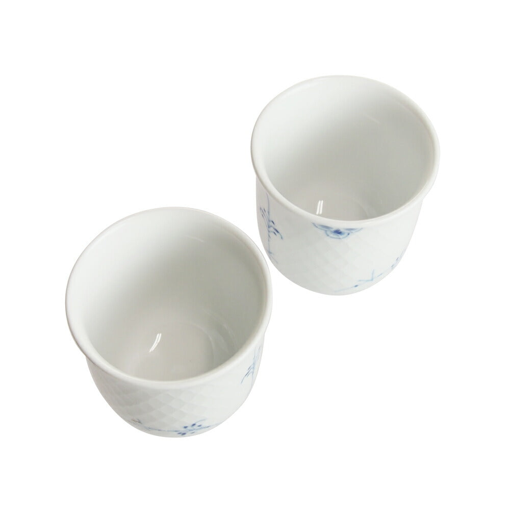 ロイヤルコペンハーゲン ブルーパルメッテ カップ ペア 200ml 2-500-029