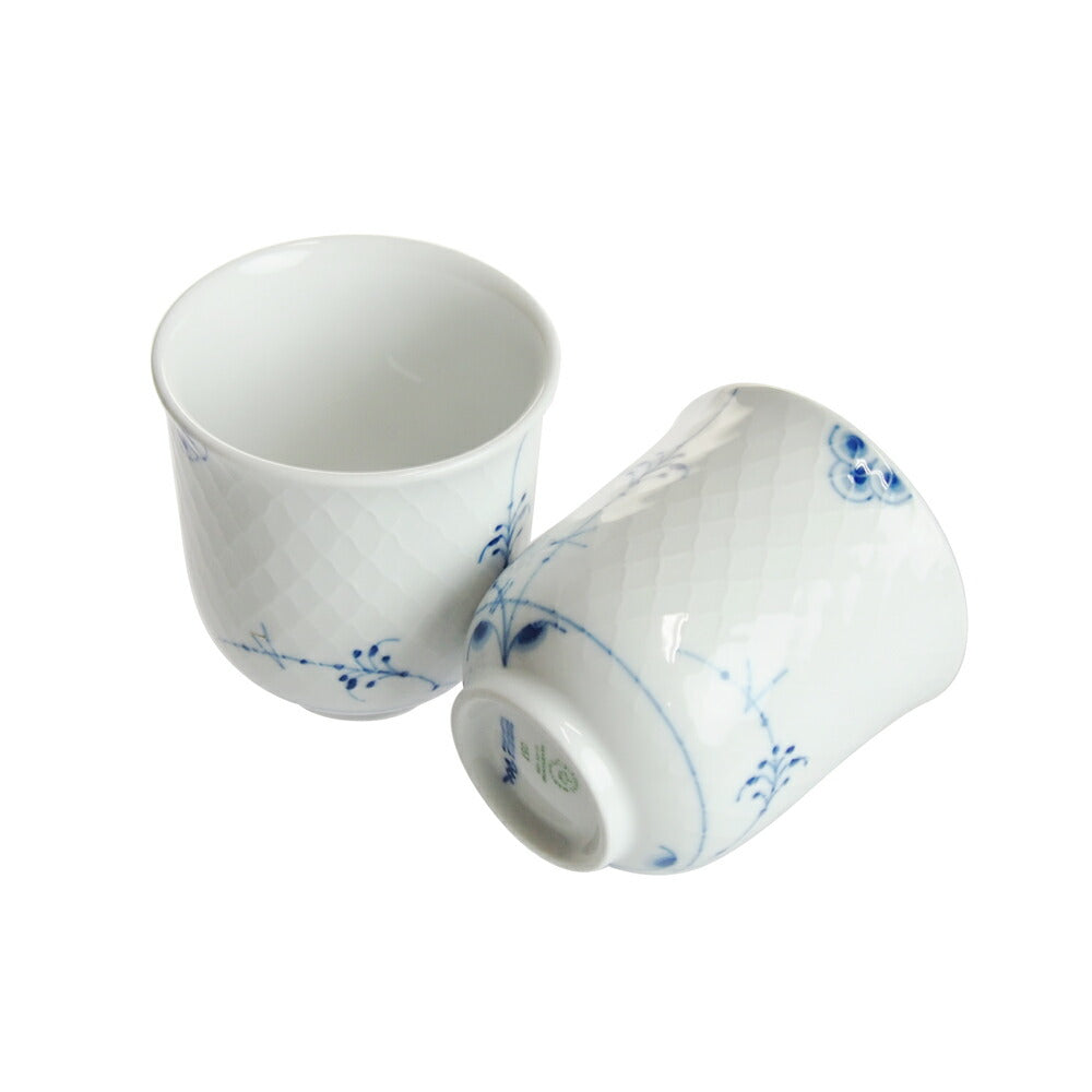 ロイヤルコペンハーゲン ブルーパルメッテ カップ ペア 200ml 2-500-029