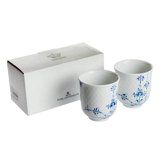 ロイヤルコペンハーゲン ブルーパルメッテ カップ ペア 200ml 2-500-029