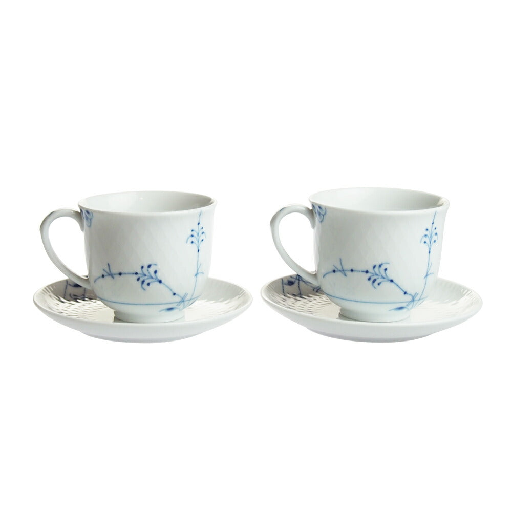 ロイヤルコペンハーゲン ブルーパルメッテ カップ&ソーサー ペア 160ml 2-500-030