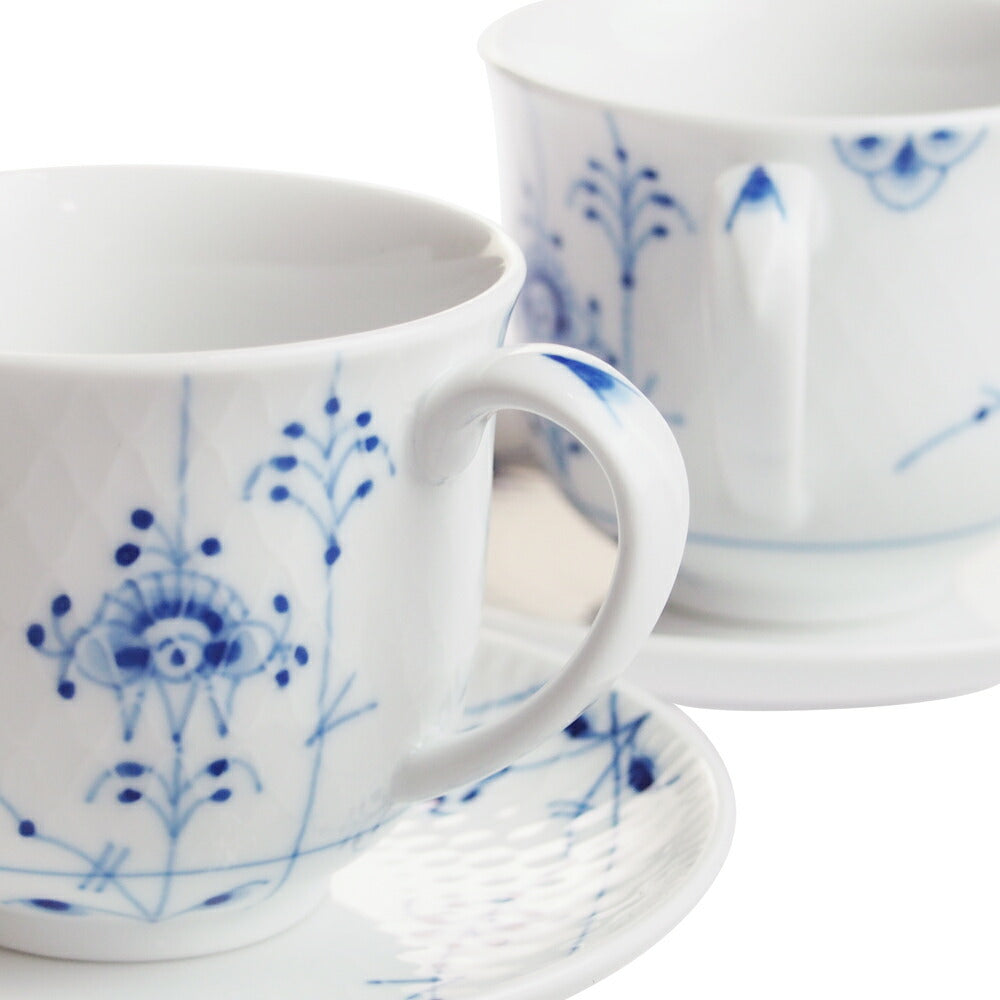ロイヤルコペンハーゲン ブルーパルメッテ カップ&ソーサー ペア 160ml 2-500-030