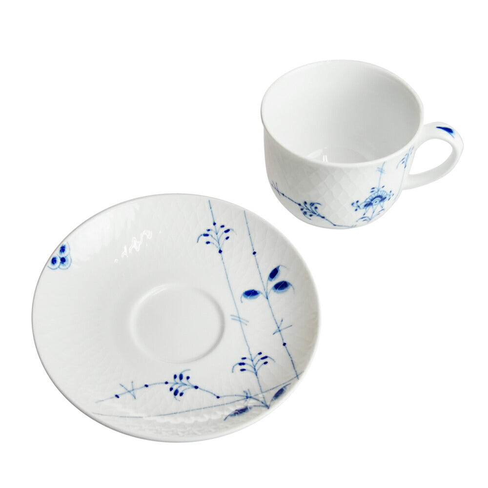 ロイヤルコペンハーゲン ブルーパルメッテ コーヒーカップ&ソーサー 240ml 2-500-074