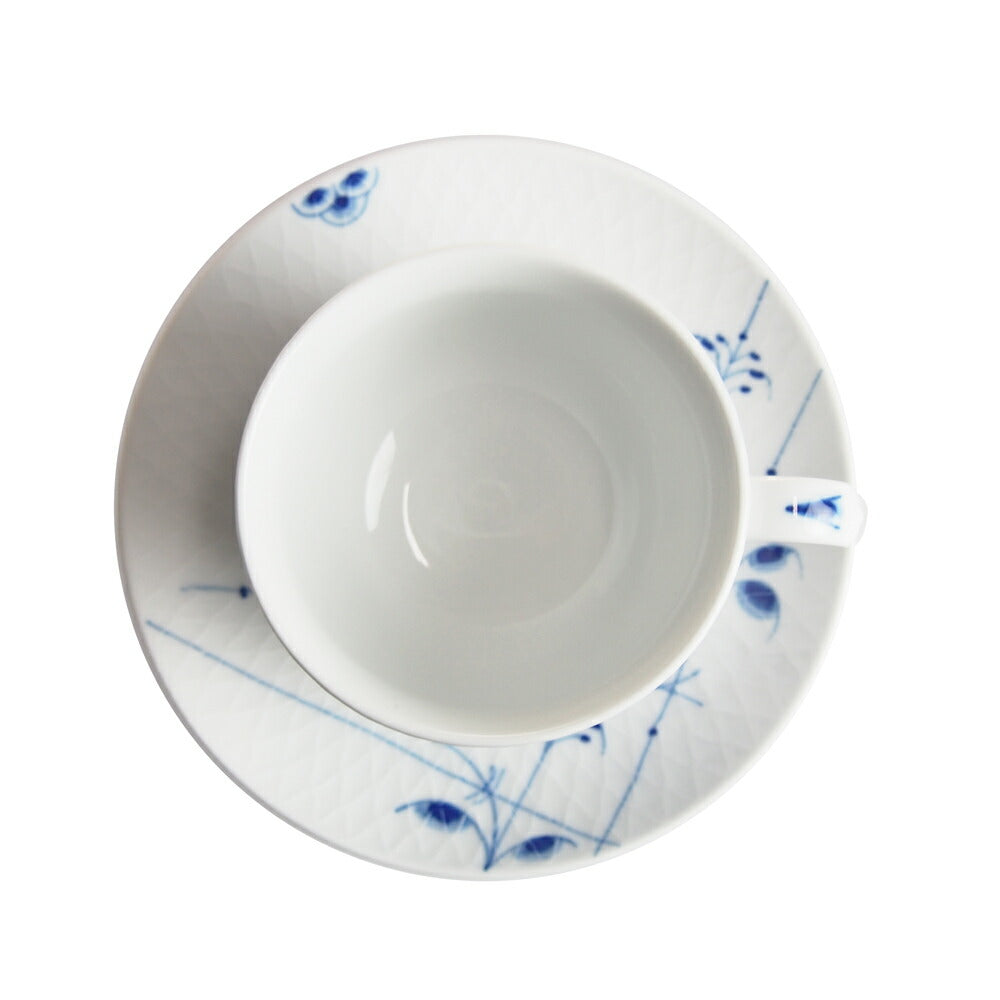 ロイヤルコペンハーゲン ブルーパルメッテ コーヒーカップ&ソーサー 240ml 2-500-074