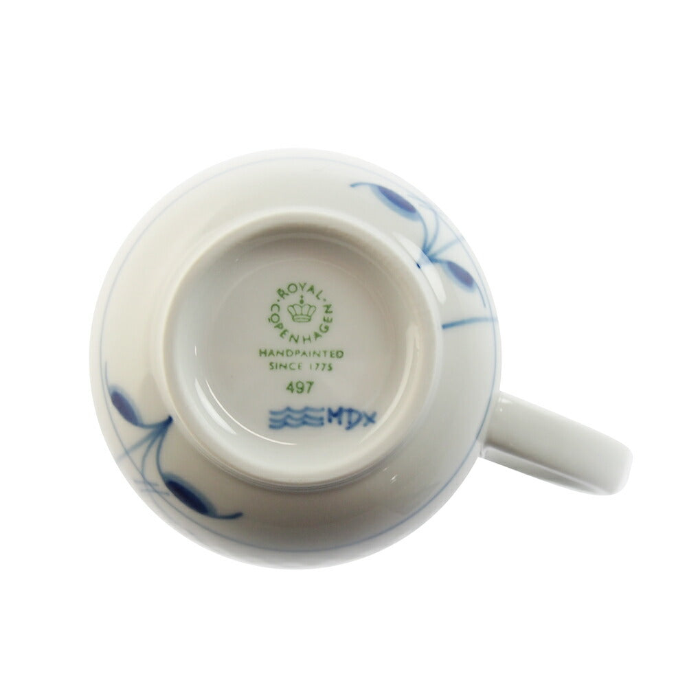ロイヤルコペンハーゲン ブルーパルメッテ マグカップ 280ml 2-500-497