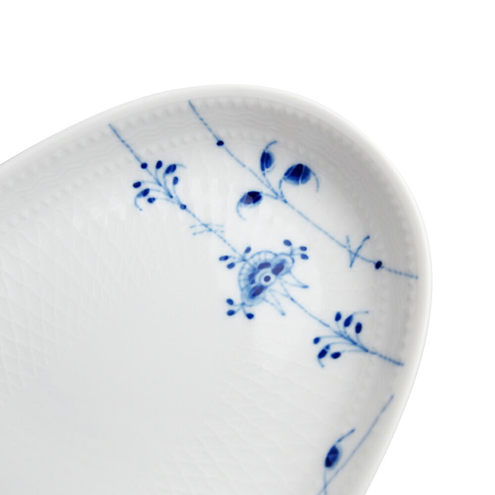 ロイヤルコペンハーゲン ブルーパルメッテ オーバルディッシュ S 2-500-623