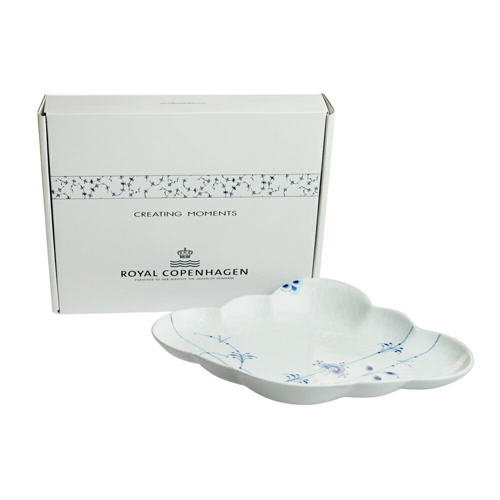 ロイヤルコペンハーゲン ブルーパルメッテ 菱形 ディッシュ 2-500-726