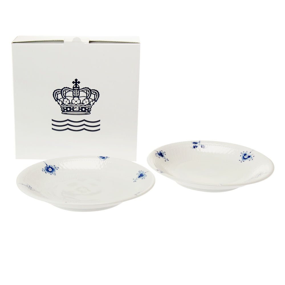 ロイヤルコペンハーゲン ブルーパルメッテ ブロッサム プレート 20cm ペア 2-508-021