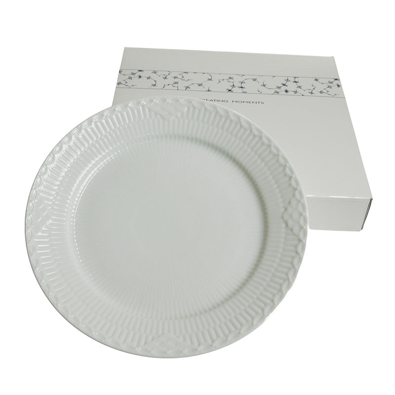 ロイヤルコペンハーゲン(ROYAL COPENHAGEN) ホワイトハーフレース プレート 19cm-25cm