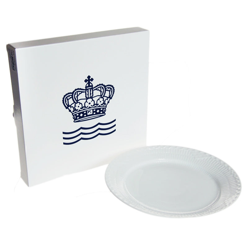 ロイヤルコペンハーゲン(ROYAL COPENHAGEN) ホワイトハーフレース プレート 19cm-25cm