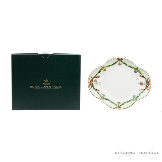 ロイヤルコペンハーゲン スターフルーテッド クリスマス ディッシュ 17.5cm 1055053
