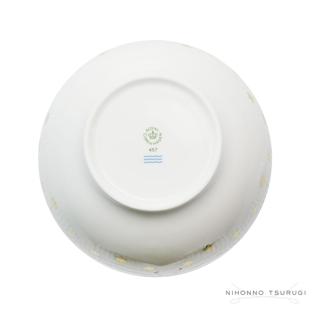 ロイヤルコペンハーゲン スターフルーテッド クリスマス ボウル 18cm         