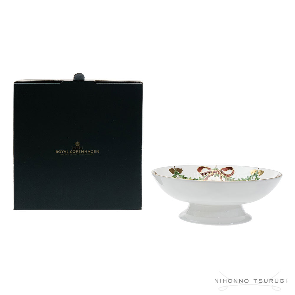 ロイヤルコペンハーゲン スターフルーテッド クリスマス ケーキディッシュ 2503427