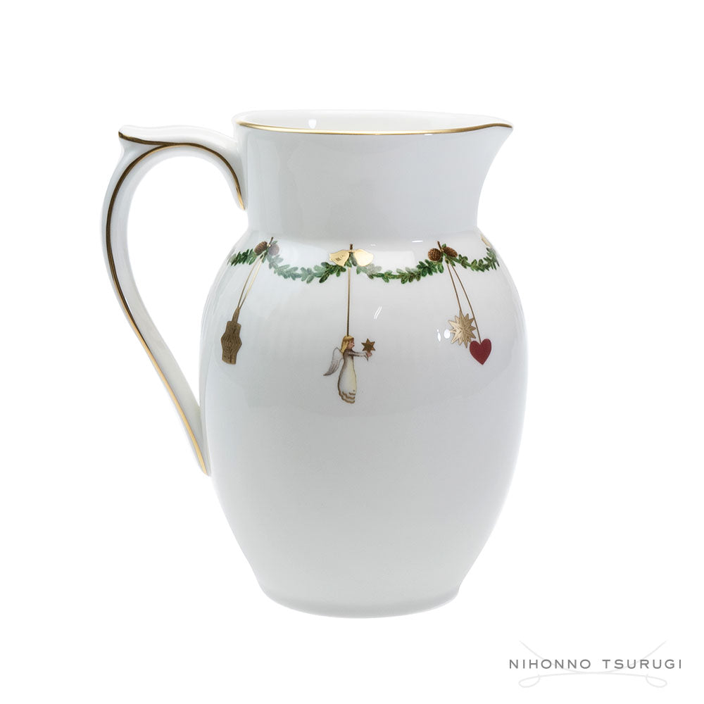 ロイヤルコペンハーゲン スターフルーテッド クリスマス ジャグ 900ml 2503442